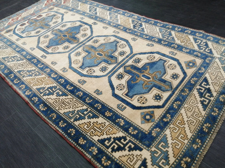Turkish Runner Rug 4' 8" x 8' 9" Hand-Knotted | No. WR94641