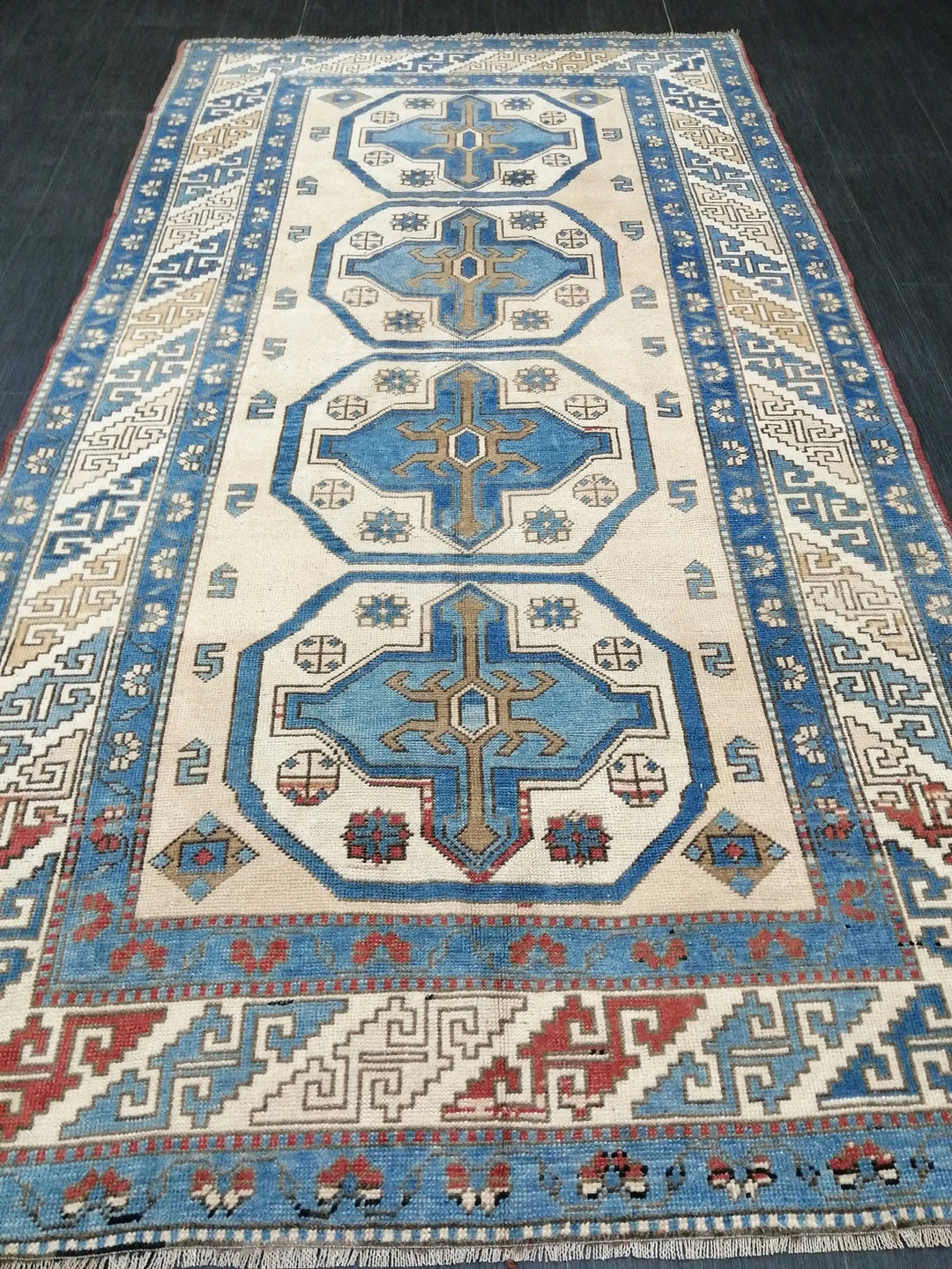 Turkish Runner Rug 4' 8" x 8' 9" Hand-Knotted | No. WR94641