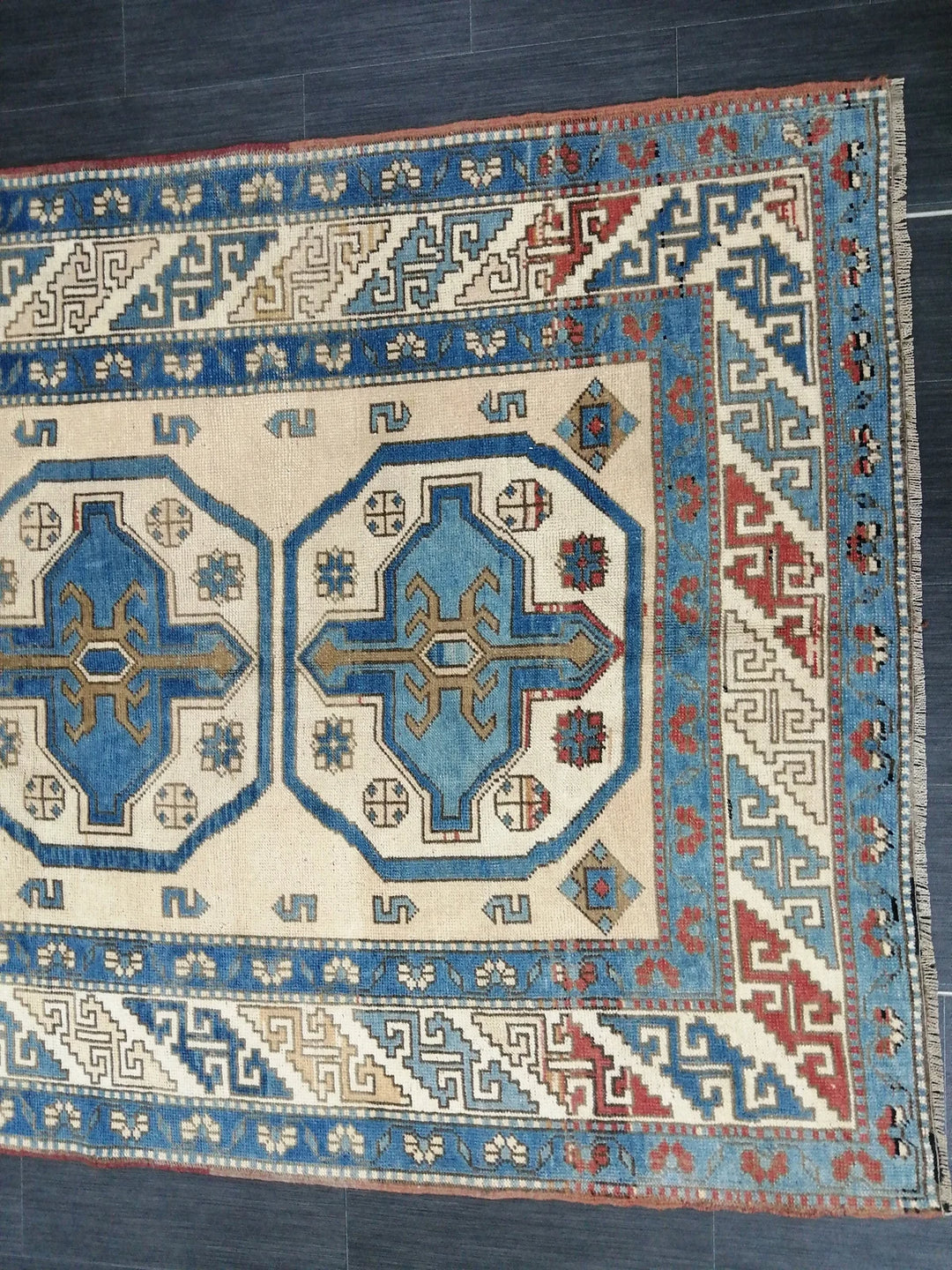 Turkish Runner Rug 4' 8" x 8' 9" Hand-Knotted | No. WR94641