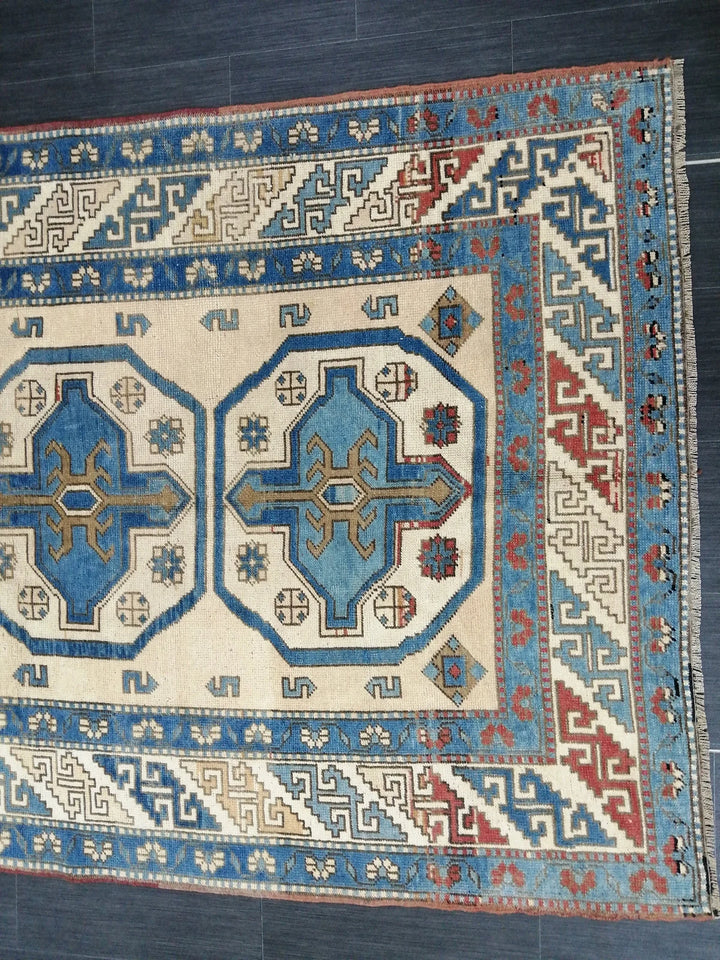 Turkish Runner Rug 4' 8" x 8' 9" Hand-Knotted | No. WR94641