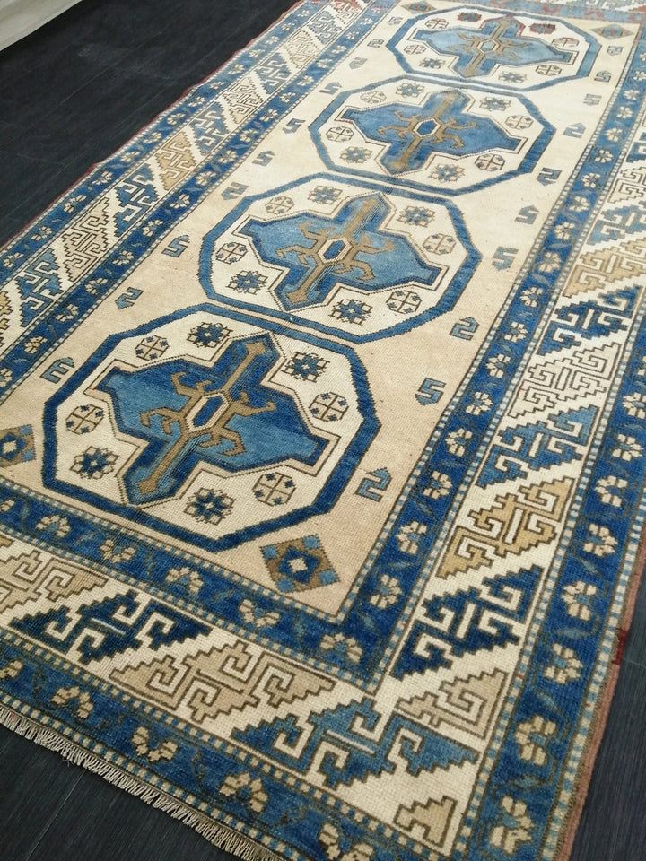 Turkish Runner Rug 4' 8" x 8' 9" Hand-Knotted | No. WR94641