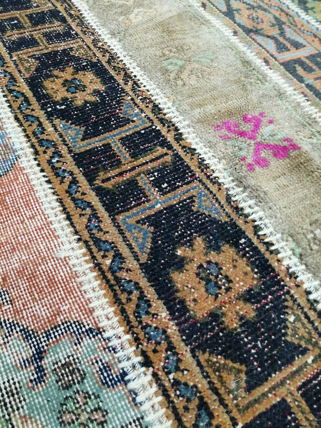 Rust Turkish Runner Rug 5' x 7' 9" Hand-Knotted | No. WR95270