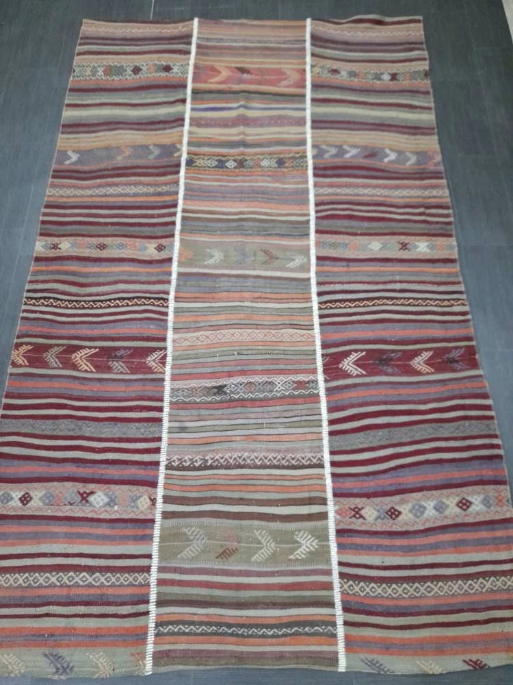 Rust Turkish Runner Rug 6' x 9' 11" Hand-Knotted | No. WR95503