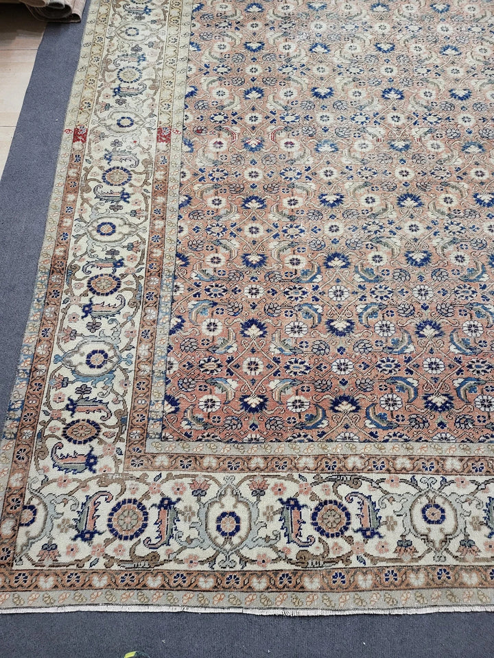 Turkish Oushak Rug 9' 1" x 12' 8" Hand-Knotted | No. WR96159
