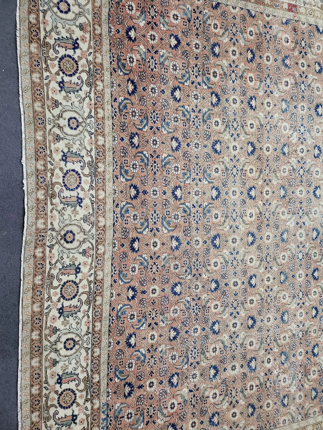 Turkish Oushak Rug 9' 1" x 12' 8" Hand-Knotted | No. WR96159