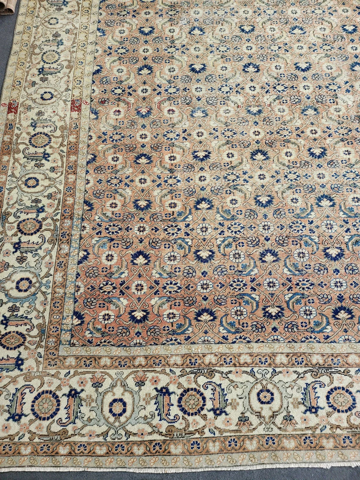 Turkish Oushak Rug 9' 1" x 12' 8" Hand-Knotted | No. WR96159