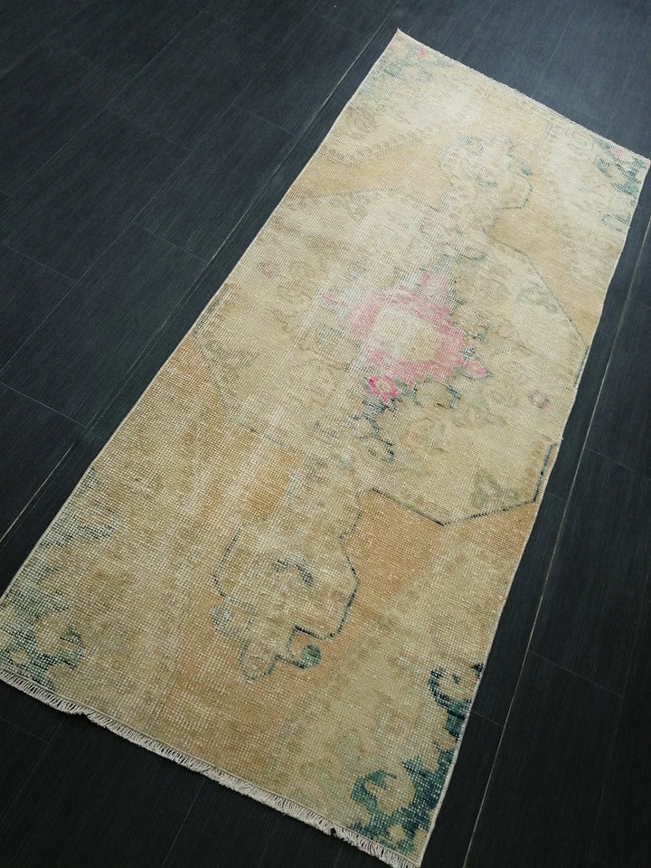 Rust Turkish Runner Rug 2' 9" x 6' 6" Hand-Knotted | No. WR96494
