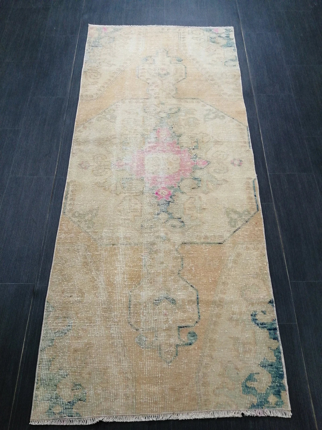 Rust Turkish Runner Rug 2' 9" x 6' 6" Hand-Knotted | No. WR96494