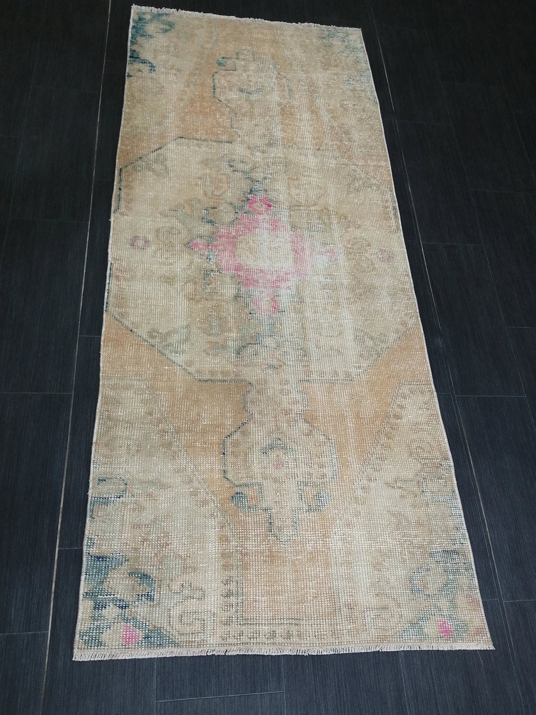 Rust Turkish Runner Rug 2' 9" x 6' 6" Hand-Knotted | No. WR96494