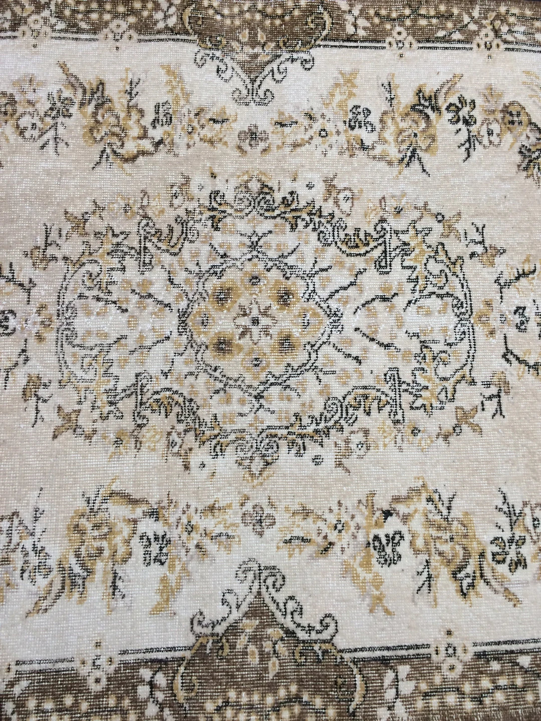 Rust Turkish Runner Rug 4' x 6' 11" Hand-Knotted | No. WR97346