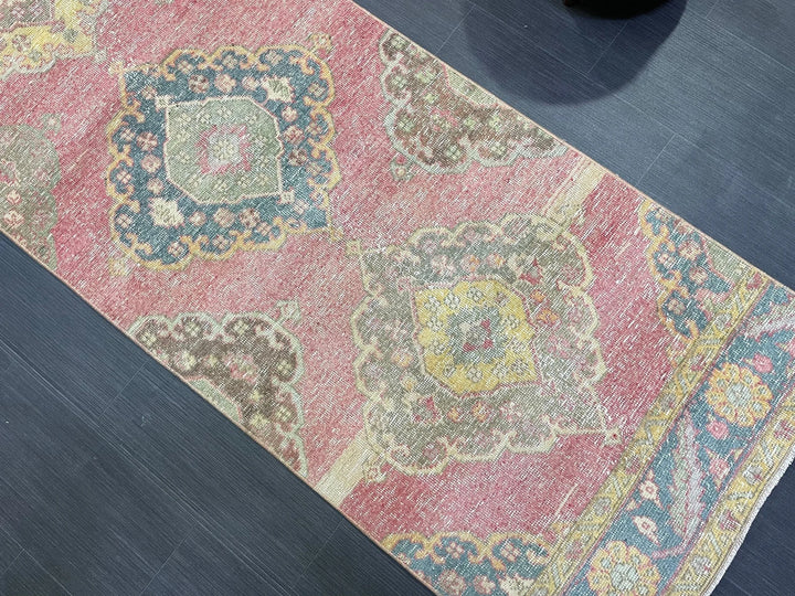 Turkish Runner Rug 2' 9" x 12' 8" Hand-Knotted | No. WR97859