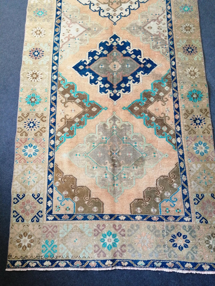 Turkish Runner Rug 4' 10" x 13' Hand-Knotted | No. WR98994