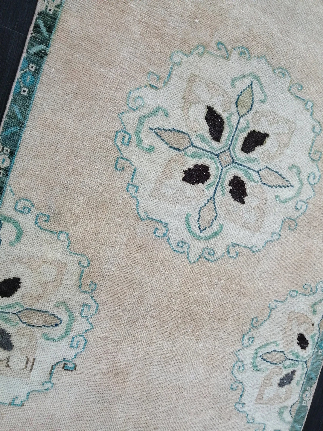 Pink Turkish Runner Rug 3' 10" x 11' 4" Hand-Knotted | No. WR99239