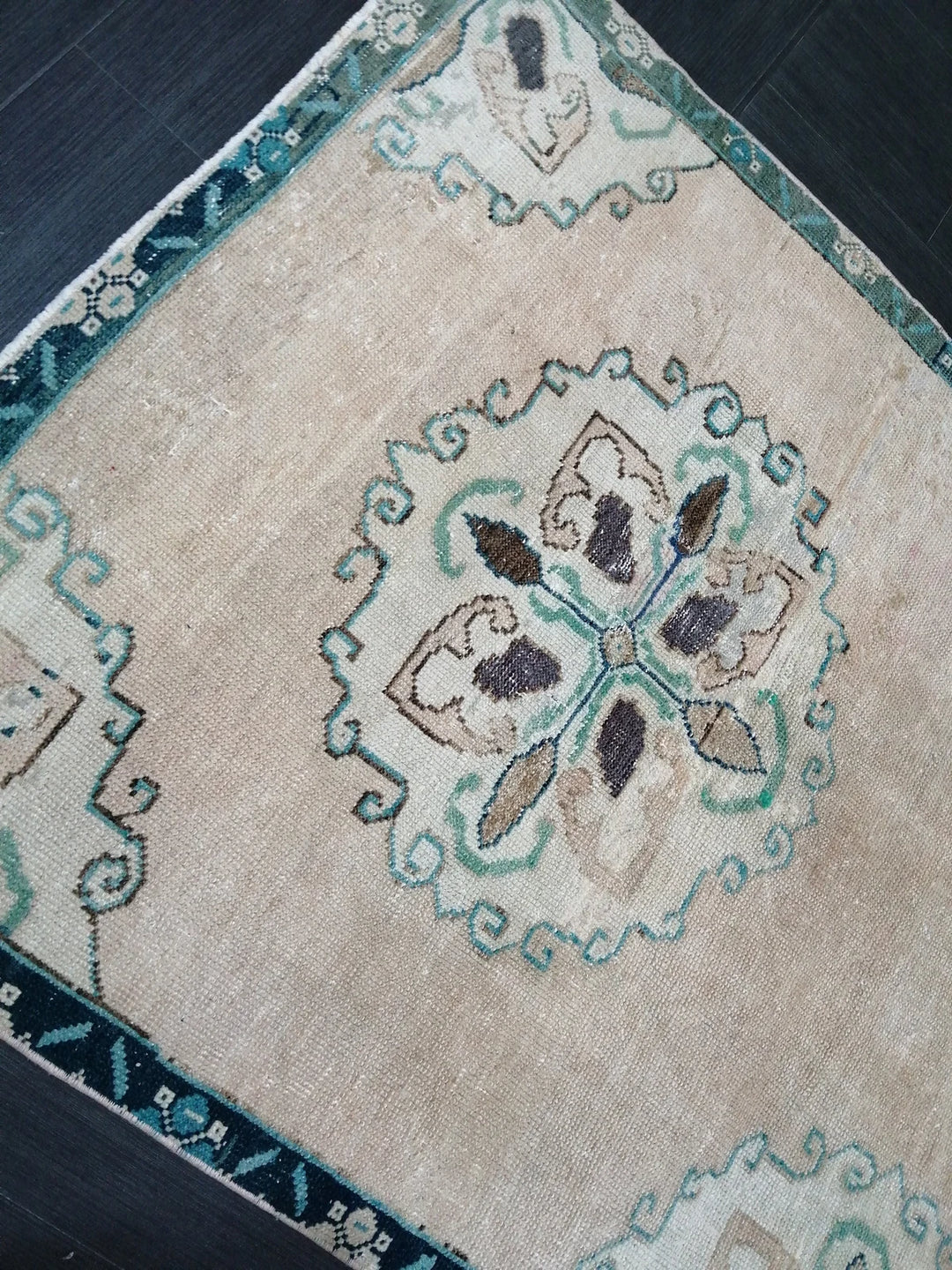 Pink Turkish Runner Rug 3' 10" x 11' 4" Hand-Knotted | No. WR99239