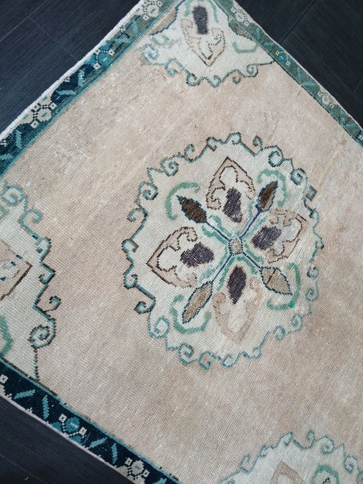 Pink Turkish Runner Rug 3' 10" x 11' 4" Hand-Knotted | No. WR99239