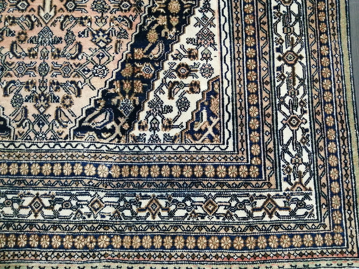 Navy Turkish Vintage Rug 8' x 11' 3" Hand-Knotted | No. WR99519
