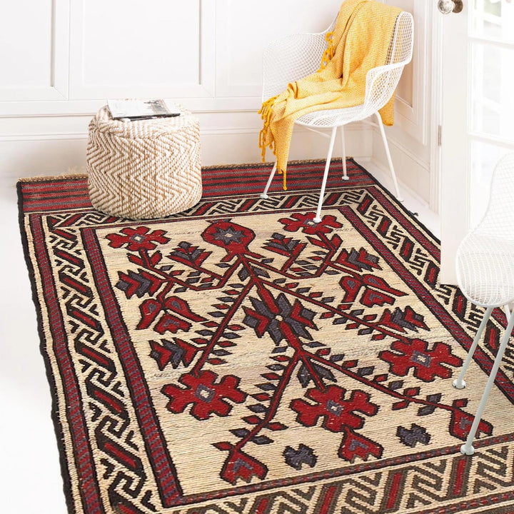 Handmade Vintage Kilim 2' 9" x 4' 4" - No. AL71539
