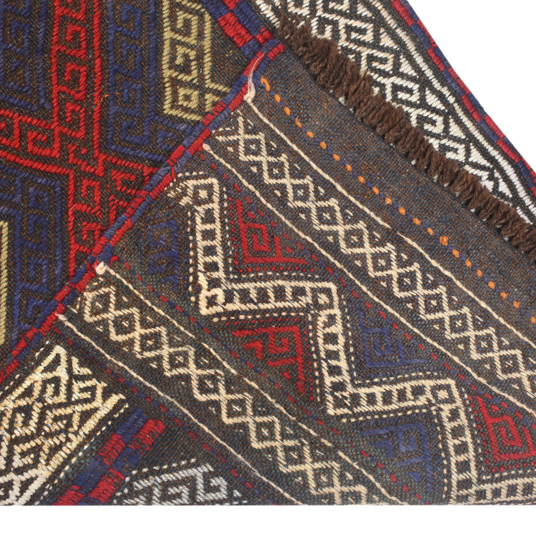 Long Kilim Runner 1' 11" x 9' 7" - No. AL63455