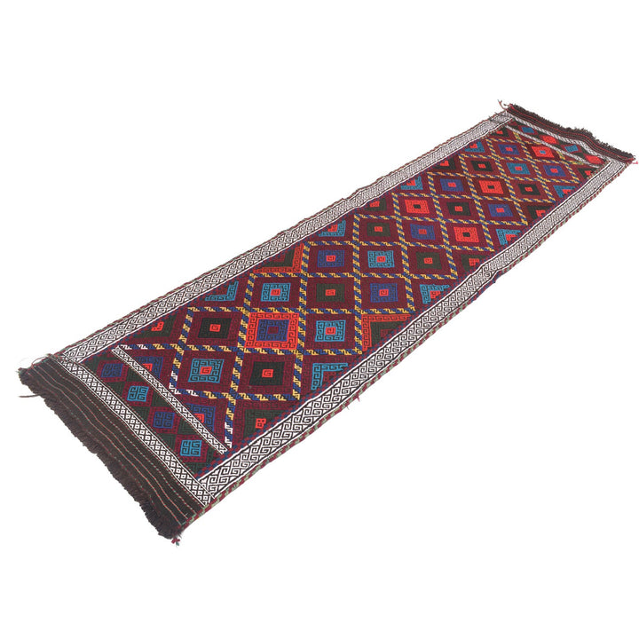 Handmade Flatweave Kilim Runner 2' 3" x 8' 5" - No. AL59289