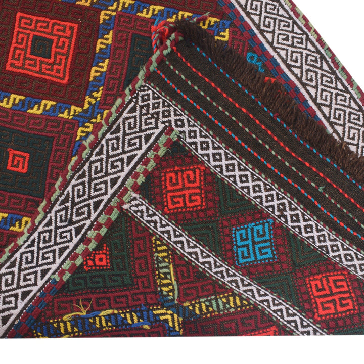 Handmade Flatweave Kilim Runner 2' 3" x 8' 5" - No. AL59289