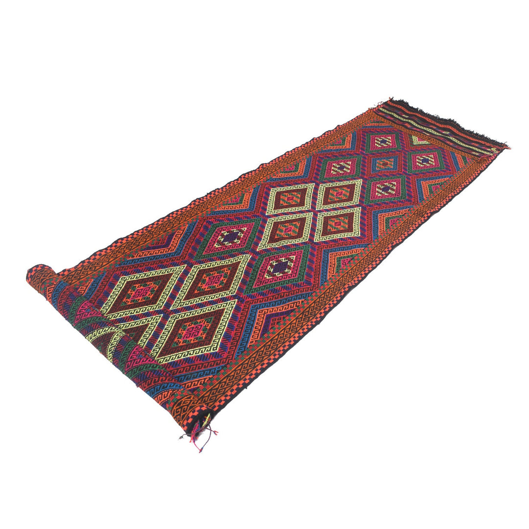 Long Kilim Runner 2' 8" x 10' 11" - No. AL32202