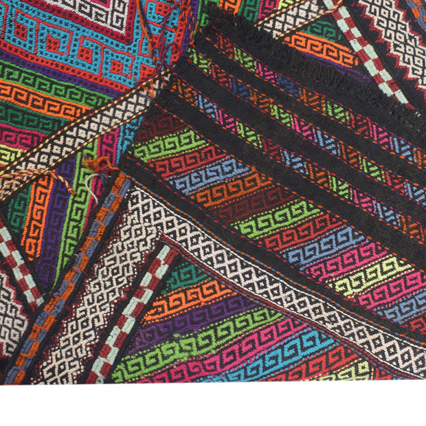 Hand Knotted Suzuni Kelim Runner 2' 6" x 7' 3" - No. AL88186