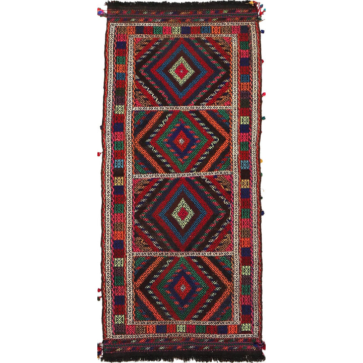 Handmade Suzani Kilim Runner 2' 2" x 5' 5" - No. AL27170