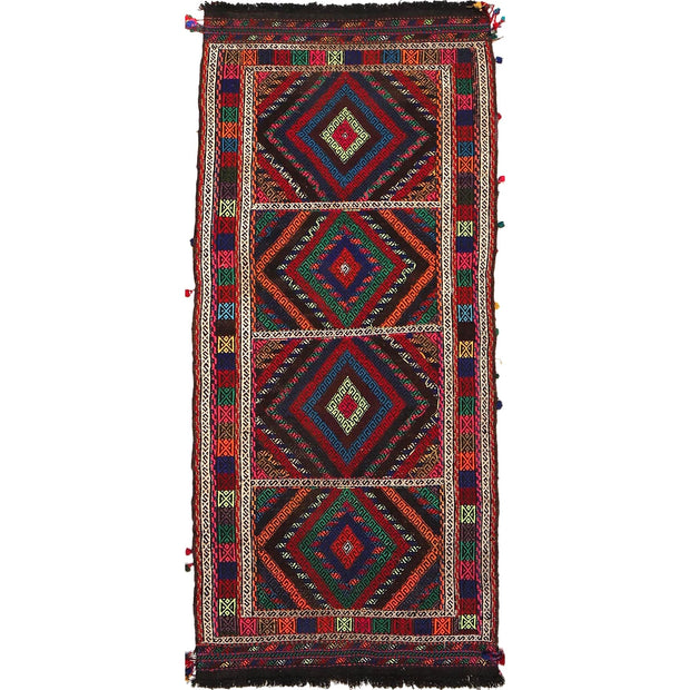 Handmade Suzani Kilim Runner 2' 2" x 5' 5" - No. AL27170