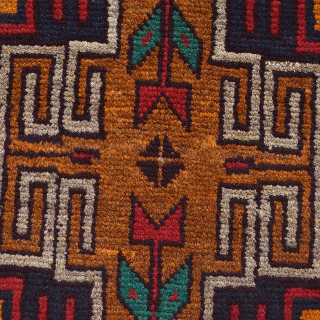 Handmade Balochi Runner Rug 2' 2" x 8' 3" - No. AL37753