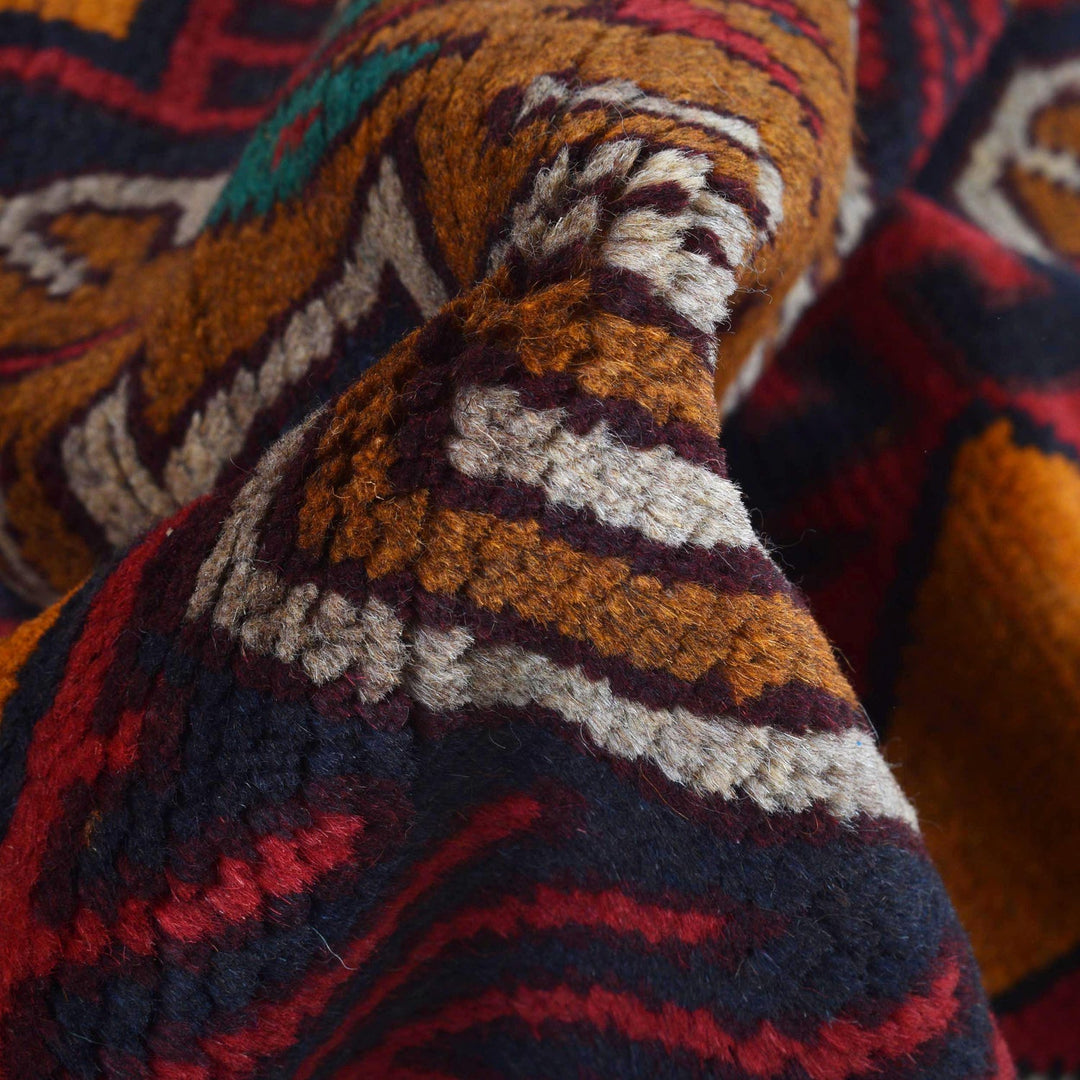 Handmade Balochi Runner Rug 2' 2" x 8' 3" - No. AL37753