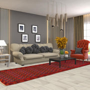 Handmade Balochi Runner Rug 2' 6" x 8' 2" - No. AL99412