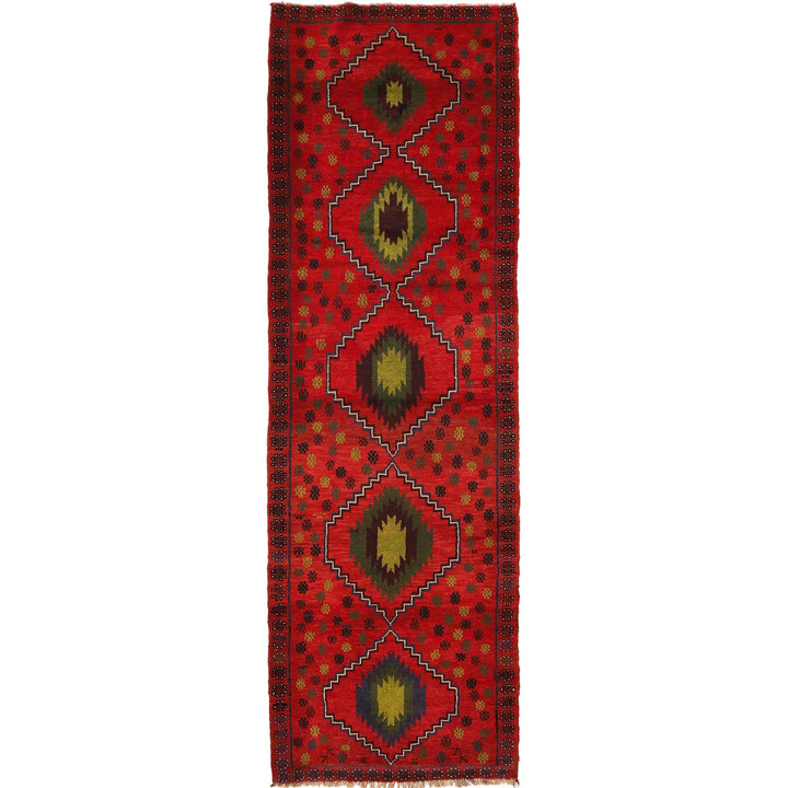 Afghan Baluchi Hallway Runner 2' 10" x 9' 6" - No. AL75034