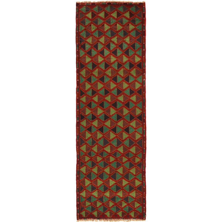 Red Color Baloch Runner 2' 4" x 7' 6" - No. AL23027