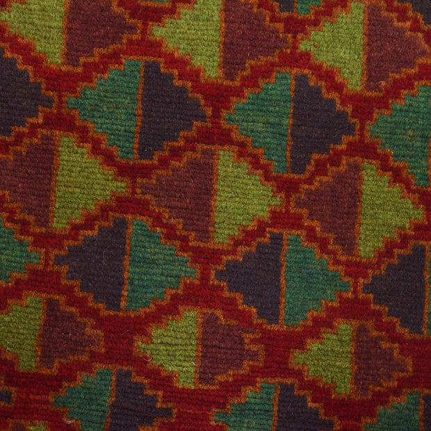 Red Color Baloch Runner 2' 4" x 7' 6" - No. AL23027