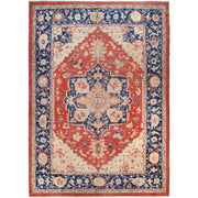 Handmade Persian Design Heriz Carpet 10' 3" x 14' 3" - No. AL12245