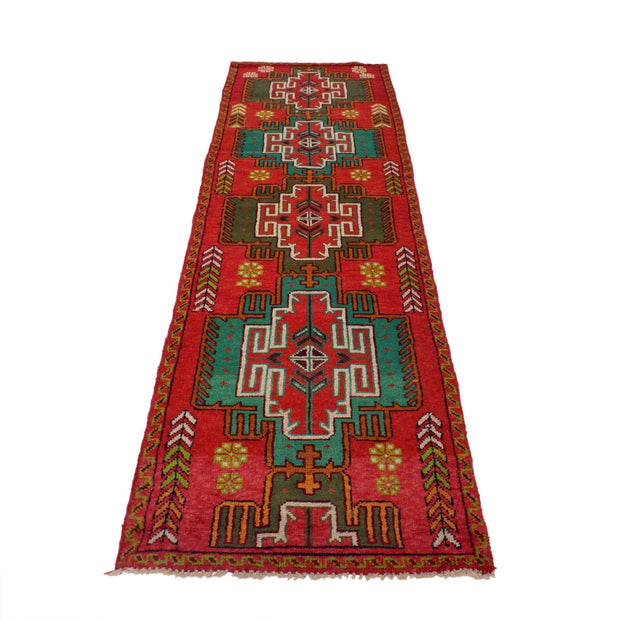 Afghan Baluchi Hallway Runner 2' 6" x 9' 4" - No. AL16242