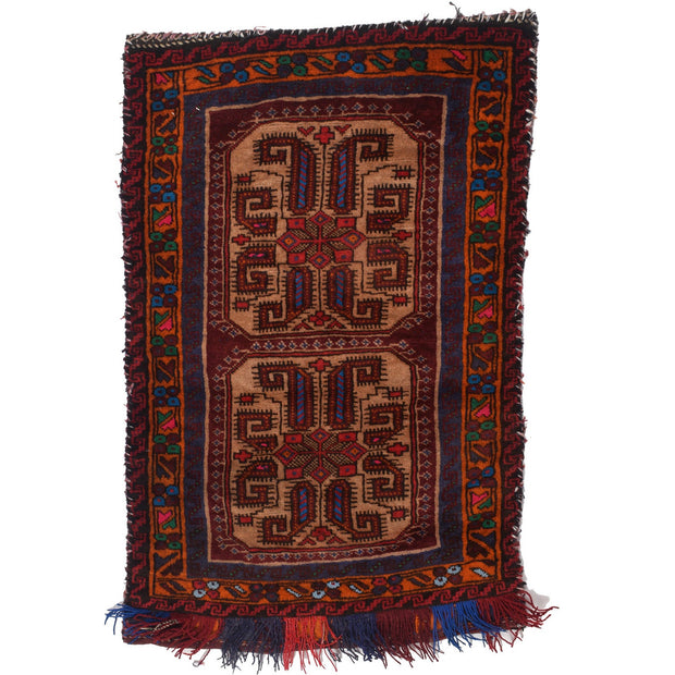 Arabic Style Floor Cushion Carpet 1' 11" x 3' 1" - No. AL78360