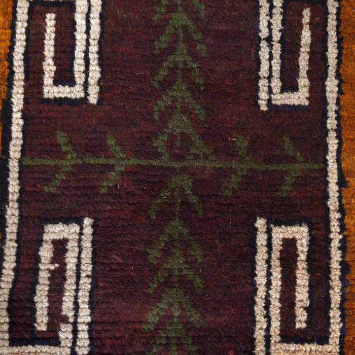 Handmade Balochi Runner Rug 2' 4" x 8' 7" - No. AL56845