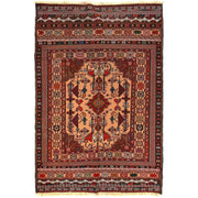 Handmade Maliki Kilim 4' 2" x 6' 3" - No. AL77269