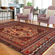 Handmade Maliki Kilim 4' 2" x 6' 3" - No. AL77269