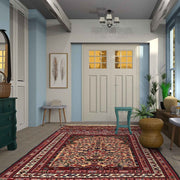 Handmade Maliki Kilim 4' 6" x 6' 5" - No. AL99960