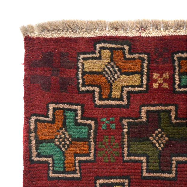 Red Color Baloch Runner 1' 11" x 6' 8" - No. AL55412