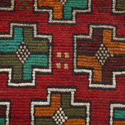Red Color Baloch Runner 1' 11" x 6' 8" - No. AL55412