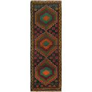 Black Color Baloch Runner 2' 0" x 6' 8" - No. AL78146