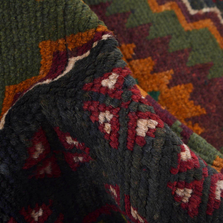 Black Color Baloch Runner 2' 0" x 6' 8" - No. AL78146