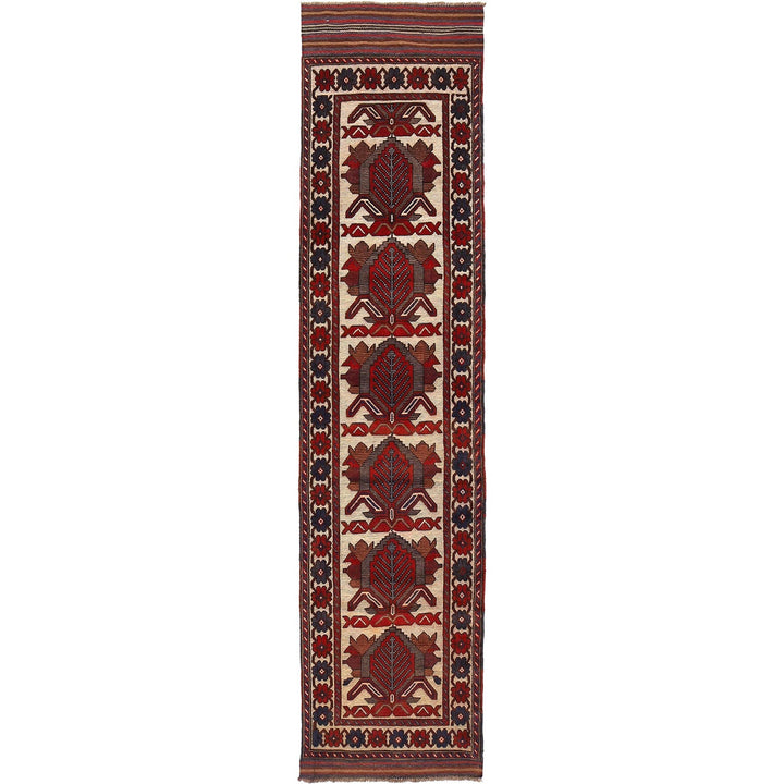 Handmade Barjista Kilim Runner Rug 2' 6" x 11' 3" - No. AL72139