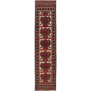 Handmade Barjista Kilim Runner Rug 2' 6" x 11' 3" - No. AL72139