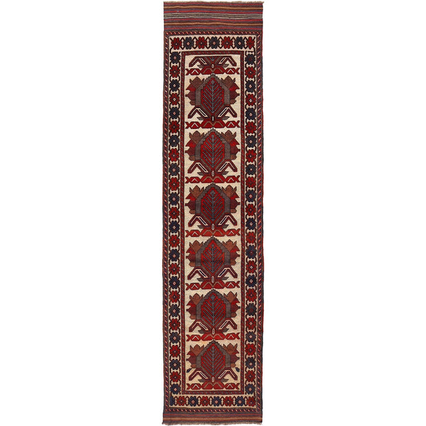 Handmade Barjista Kilim Runner Rug 2' 6" x 11' 3" - No. AL72139