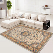 Handmade Persian Design Heriz Carpet 6' 7" x 9' 8" - No. AL69222