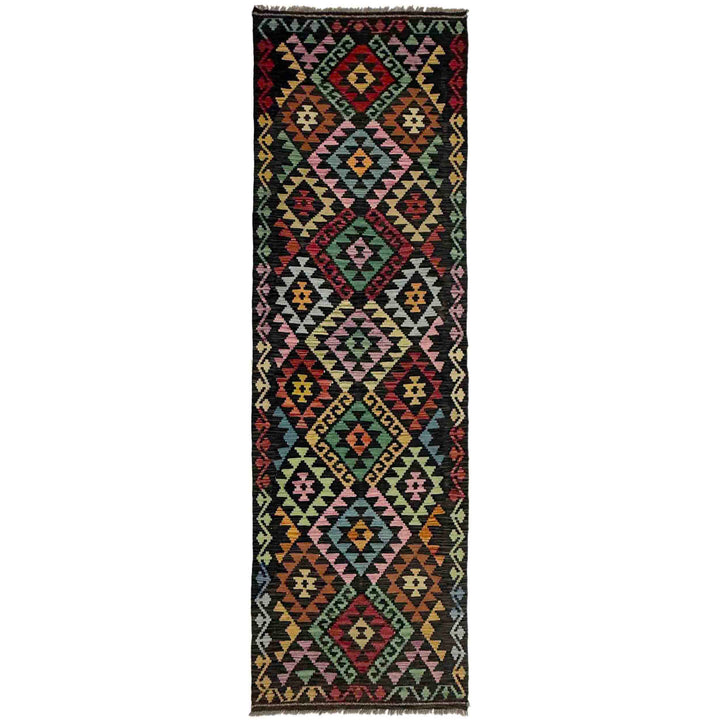 Long Chobi Kilim Runner 2' 8" x 9' 9" - No. AL766548